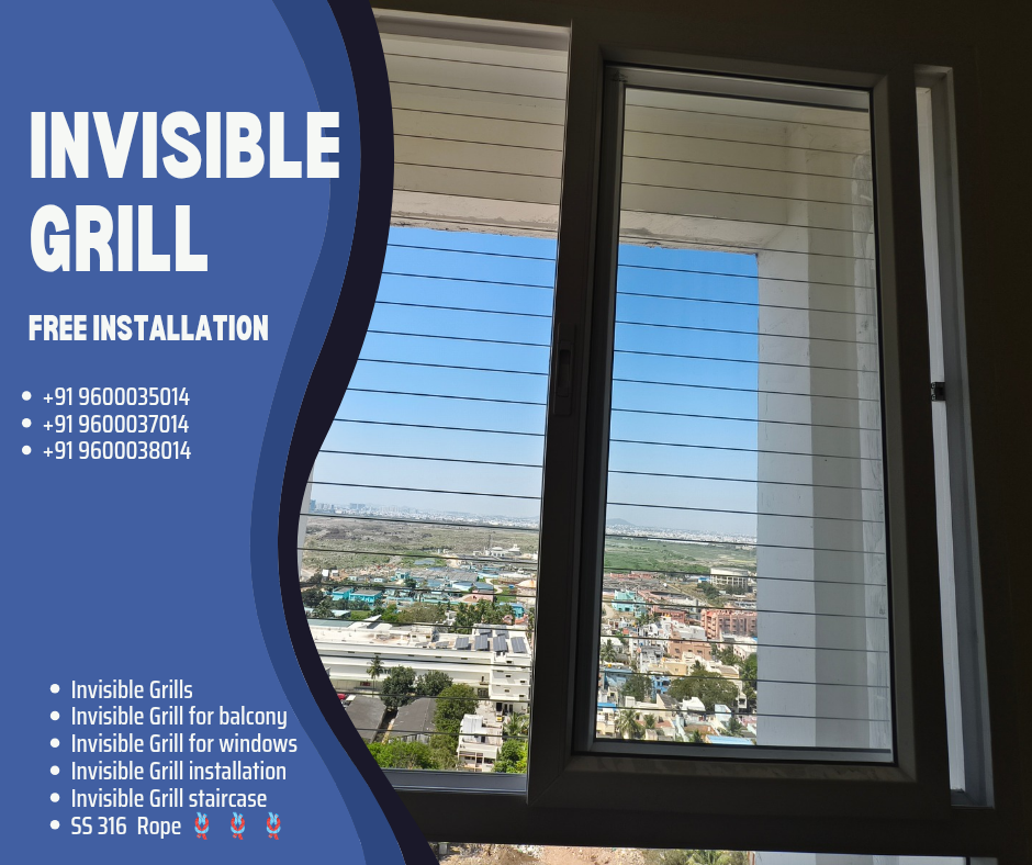  invisible grill for windows